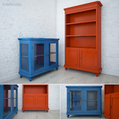 ARTEFERRETTO книжный шкаф  и витрина