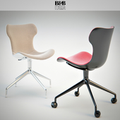 B&B Italia chair PAPILIO SHELL (SH3, SH4)