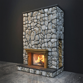 Fireplace stone