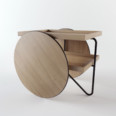 Chariot Mobile Table