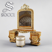 SOCCI  Allure туалетный стол и пуф