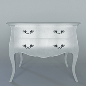 Sylvia Silver Chest of Drawers