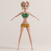 The girl similar to Mandy