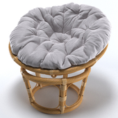Papasan rattan