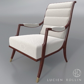 Armchair Egine Armchair by Lucien Rollin