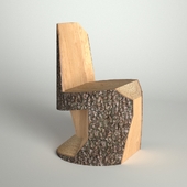 Log chair