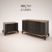 Комод и прикроватная тумба Bruno Zampa