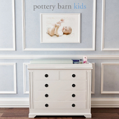 Pottery Barn,Fiona Dresser & Topper Set