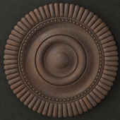 Ribbed medallion