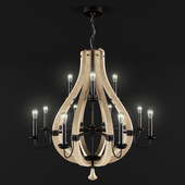 Middlefield Chandelier 12 candles by Fredrick Ramond