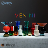 Набор ваз "Venini"