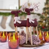 FABRIC REINDEER