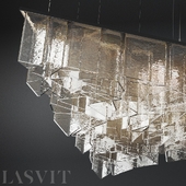 Lasvit - световая скульптура, люстра.