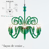 Facon de venise barbara chandelier