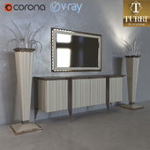 Буфет, зеркало, декоративный светильник TURRI ORION