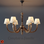 люстра на 6 рожков COMPTOIR de FAMILLE (Селеста)
