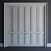 Встроенный шкаф 02\fitted wardrobe 02