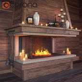 Fireplace set