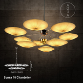 Aqua Creations Sunsa 10 Chandelier