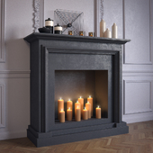Decorative fireplace