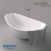 Bath  Riho Granada & mixer Cezares Cascado