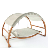 Covered Canopy Swing Bed