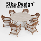 SIKA-DESIGN chair and table