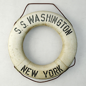 1931 Vintage Life Preserver Ring