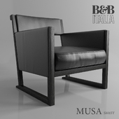 B&B Italia Musa Armchair SM65P & SM65T