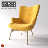 Iceberg armchair Maisons Du Monde