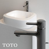 Washbasin TOTO (corona + vray)