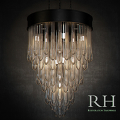 RH TEARDROP GLASS CHANDELIER
