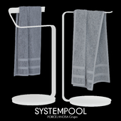 SYSTEMPOOL набор напольных полотенцедержателей P CONCEPT Porcelanosa Grupo