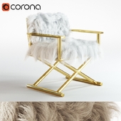 CHAIR TIBETAN FUR