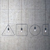 Geometry lamps by Micro Macro