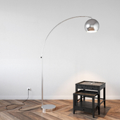 Торшер Lussole и Side Table Bleeker