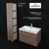 РАКОВИНА+ПЕНАЛ Сersanit CITY
