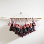 DIY Tassel Wall hanging