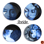 Ibride decorative plates