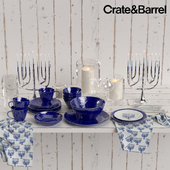 Crate&Barrel Hanukkah set