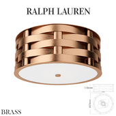 Ella Woven Medium Flush Mount by Ralph Lauren
