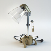 Industrial loft table lamp