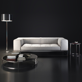 Living divani ile club sofa