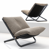 Cross low armchair by ARFLEX