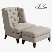 BAKER Moderne Wing Chair