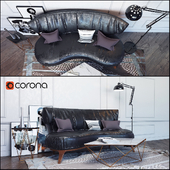 Декоративный набор"Loft" с диваном Flexform