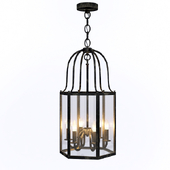 Светильник LANTERN CHANDELIER Gramercy Home 2014 CH028-6-ABG