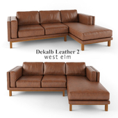 West Elm , Dekalb Leather 2