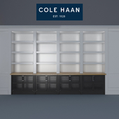 Встроенные шкафы для магазинов Cole Haan