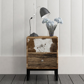 Montana 2 Drawer Bedside Cabinet